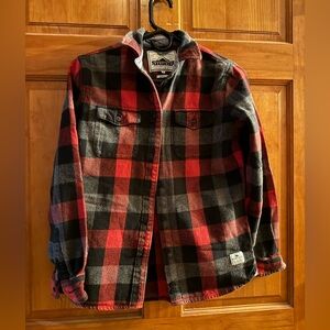 Penfield Boyfriend fit Checkered Button Down